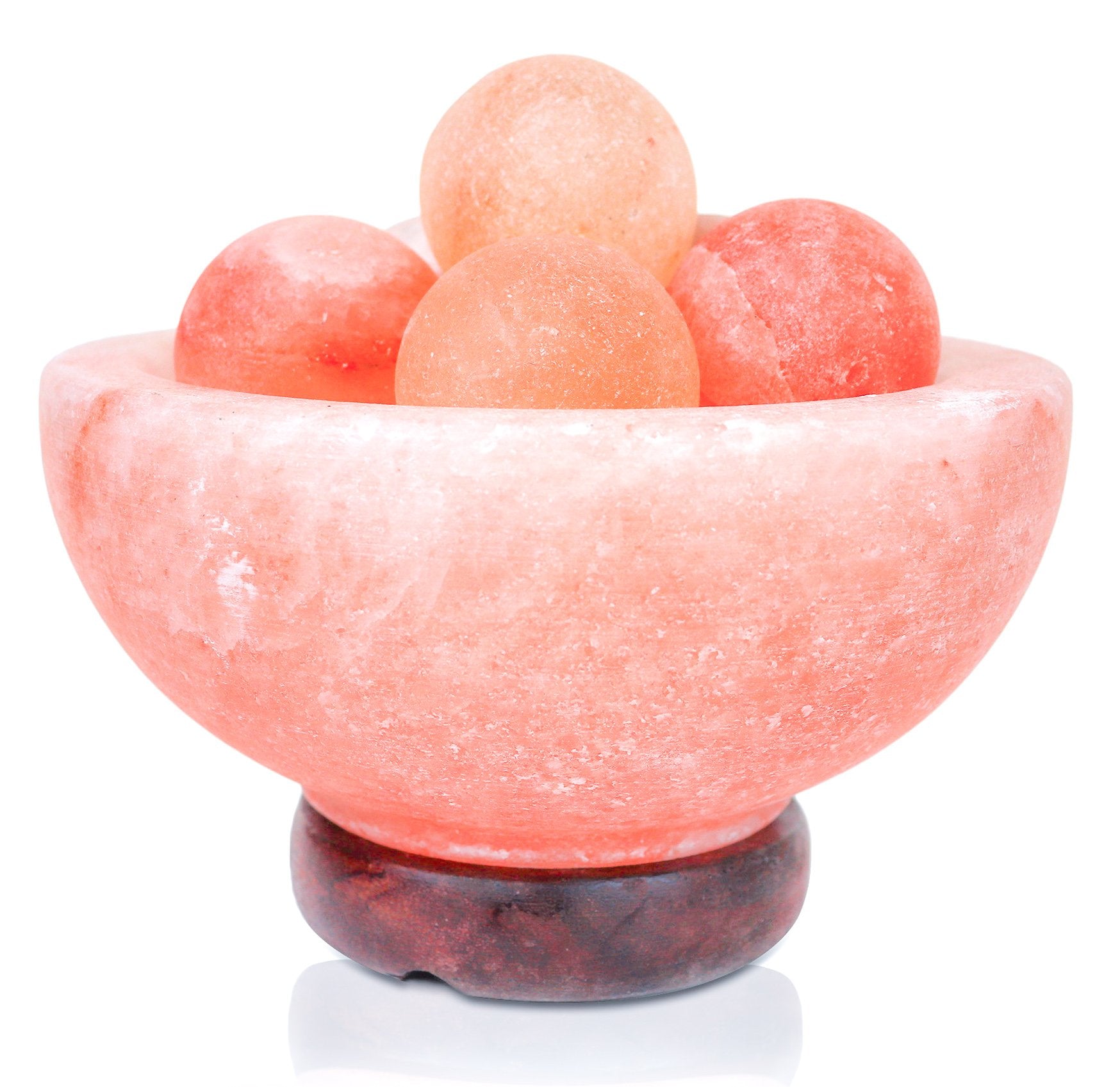 Himalayan Spa 7" Wide Base Abundance Bowl w/ 6 Massage Balls - Himalayan Secrets™