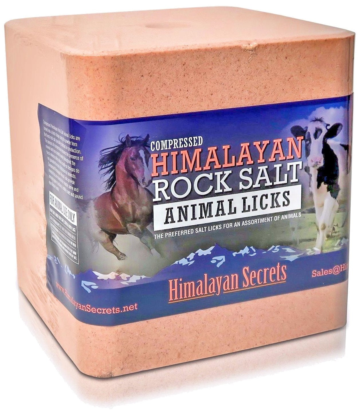 Compressed Himalayan Salt Animal Licks 22 LB - Himalayan Secrets™