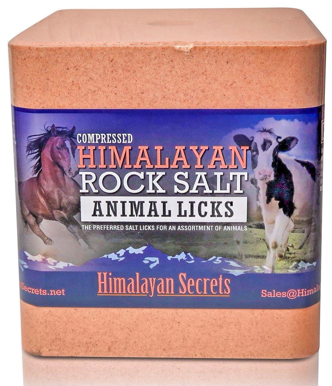 Compressed Himalayan Salt Animal Licks 22 LB - Himalayan Secrets™