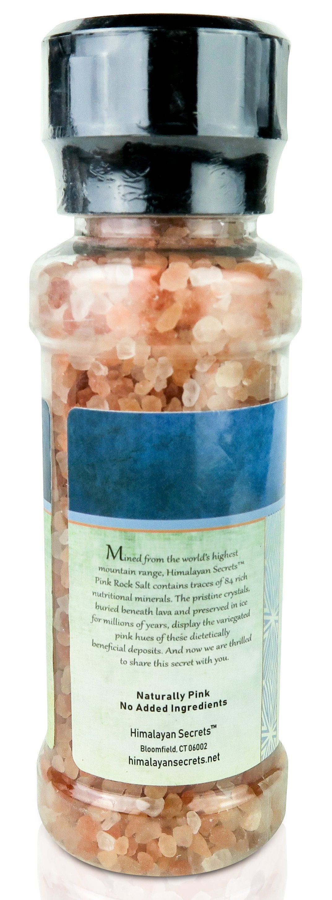 8 oz Himalayan Pink Salt Coarse Grinder - Himalayan Secrets™