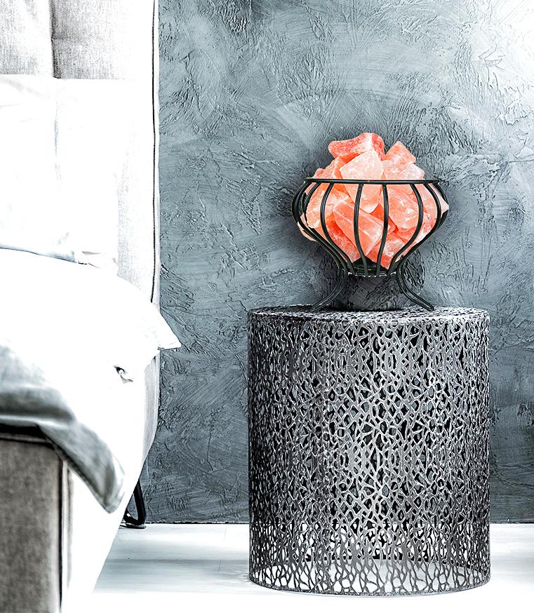 Himalayan Salt Crystals Cage Lamp - Himalayan Secrets™