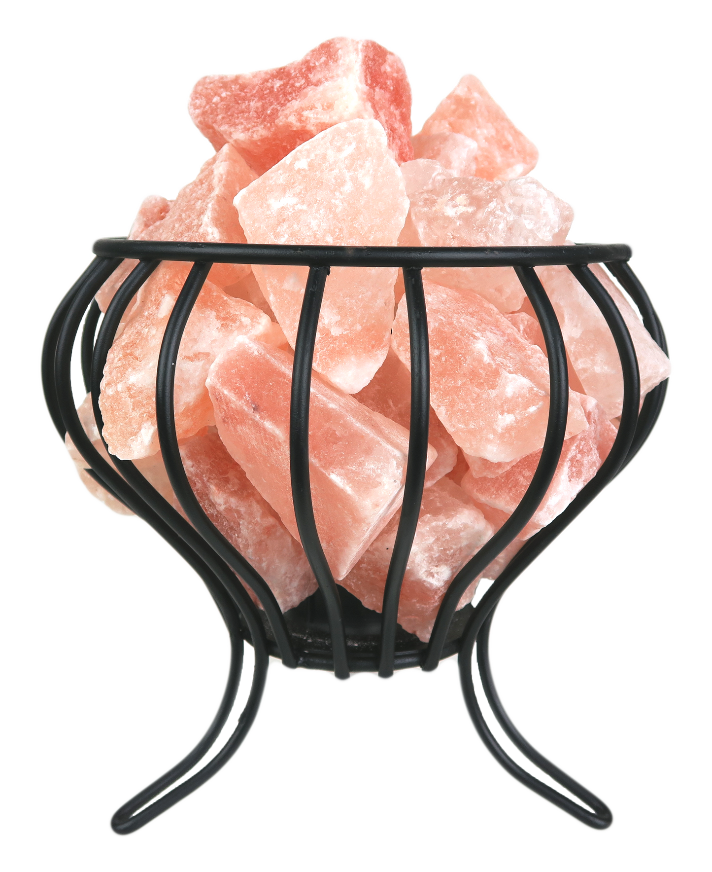 Himalayan Salt Crystals Cage Lamp - Himalayan Secrets™