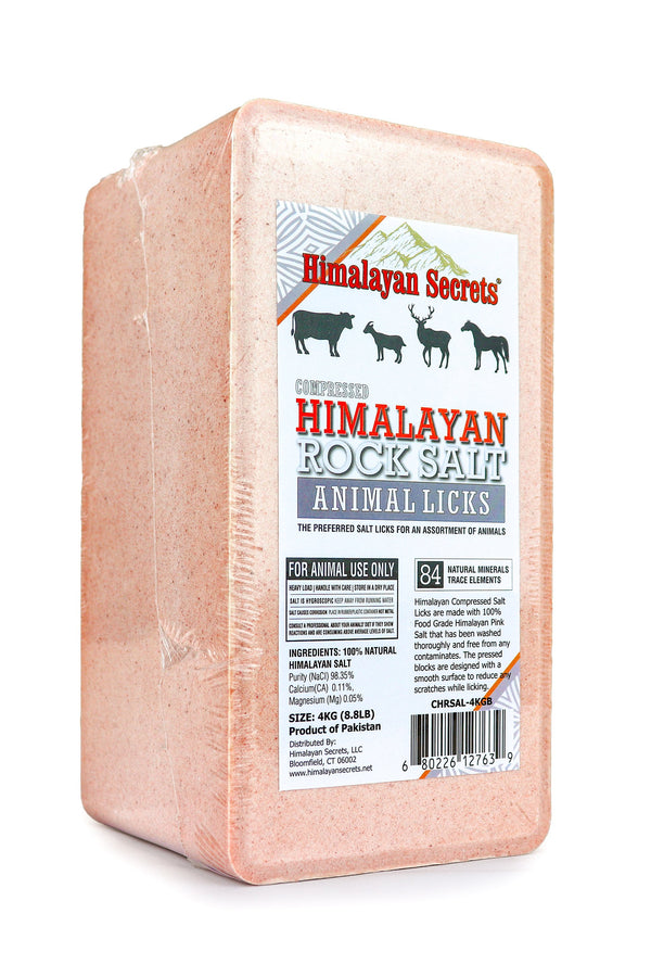 Compressed Himalayan Salt Animal Licks 8.8 LB - Himalayan Secrets™