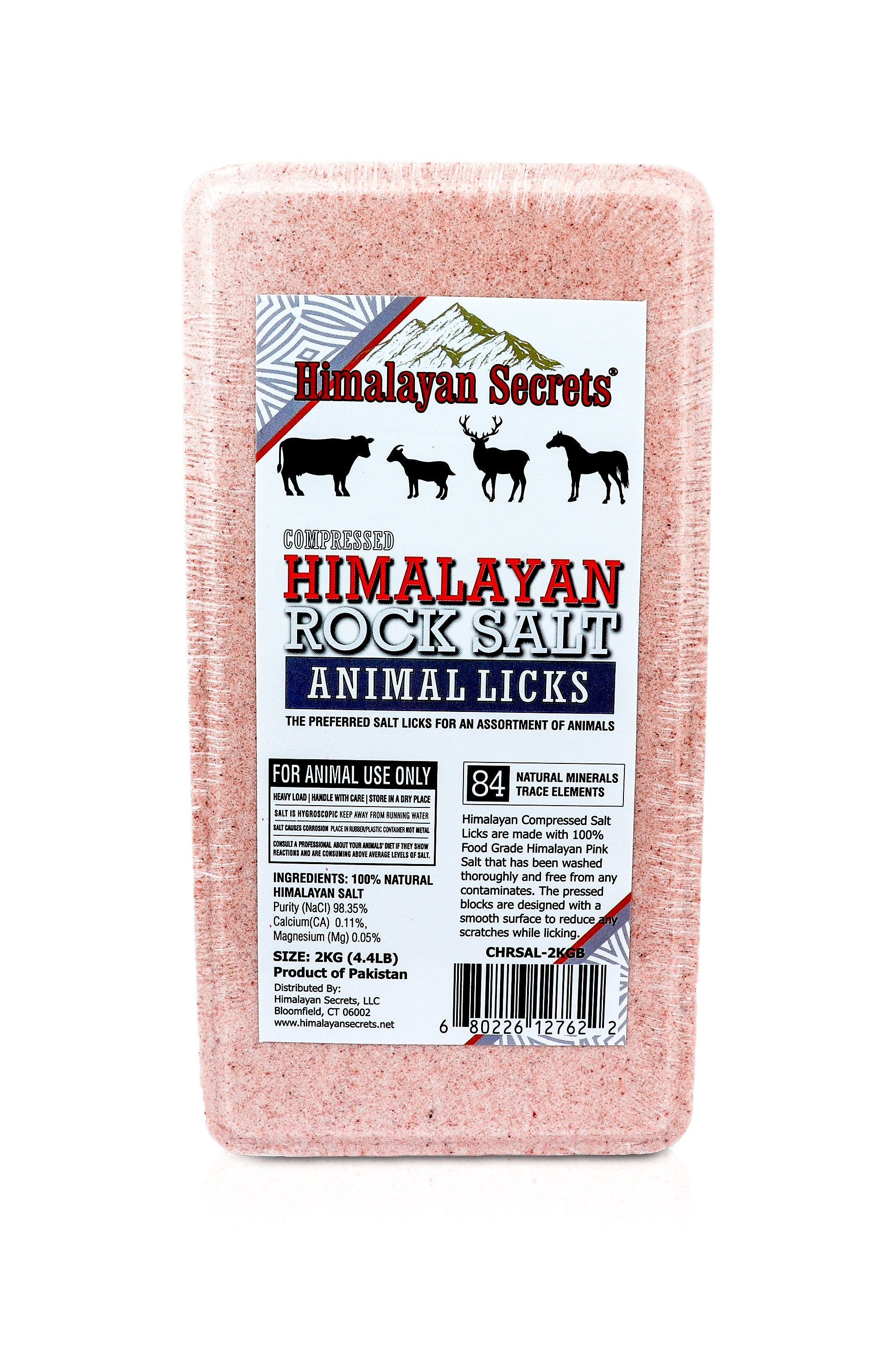 Compressed Himalayan Salt Animal Licks 4.4 LB - Himalayan Secrets™