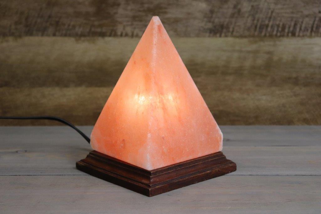 Himalayan Salt Pyramid Shape Lamp - Himalayan Secrets™