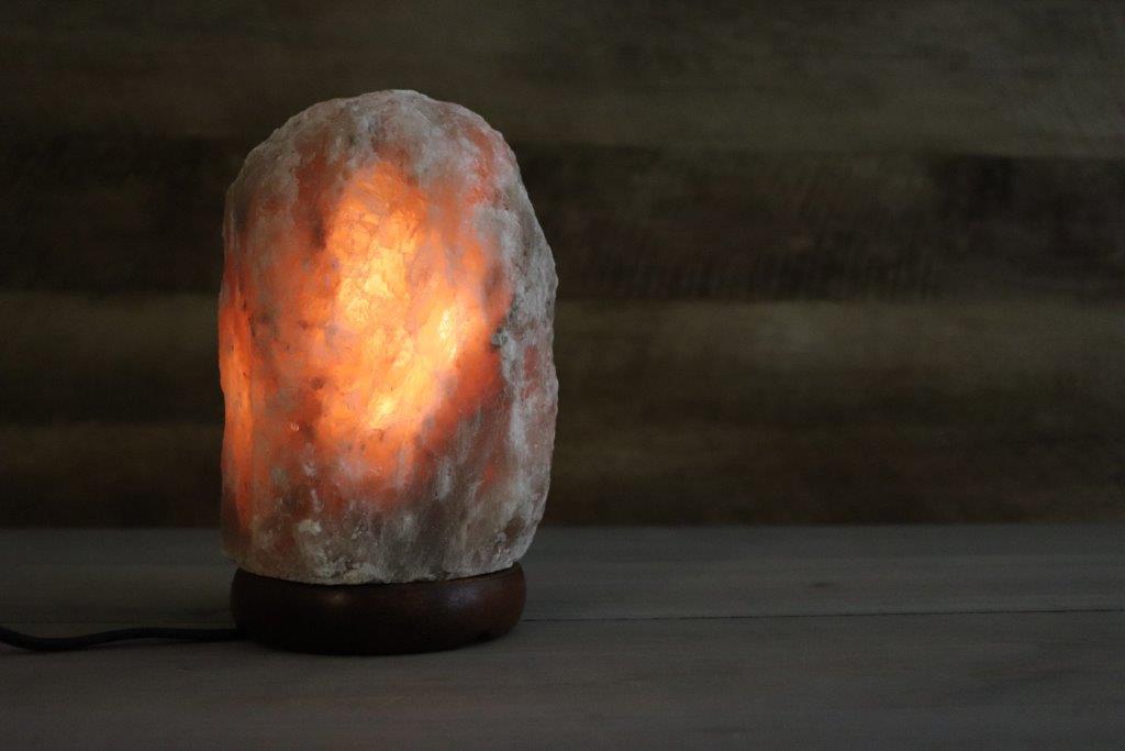 Natural Gray Himalayan Salt Lamp 5-8 Lbs - Himalayan Secrets™