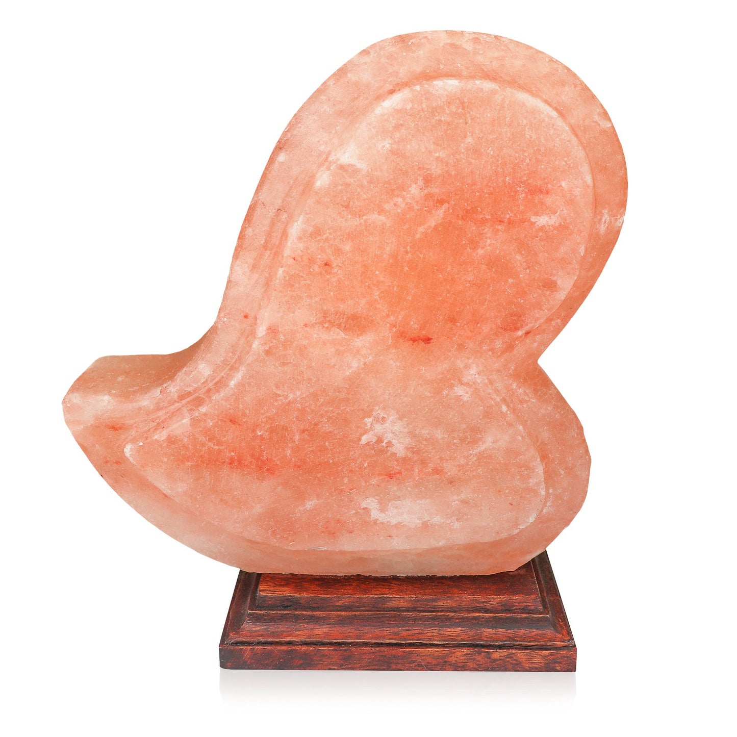 Himalayan Salt Heart Shape Lamp 8" - Himalayan Secrets™