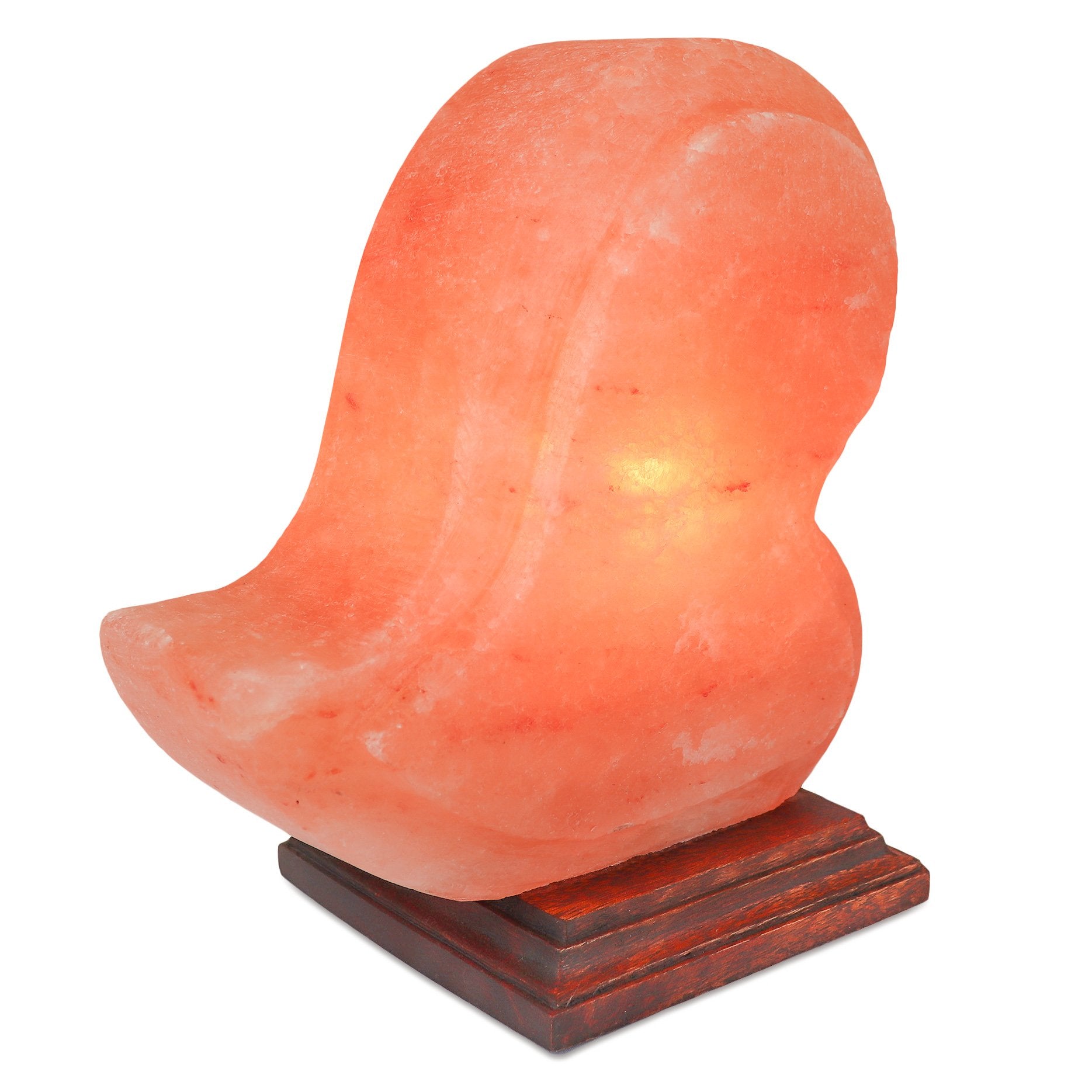 Himalayan Salt Heart Shape Lamp 8" - Himalayan Secrets™