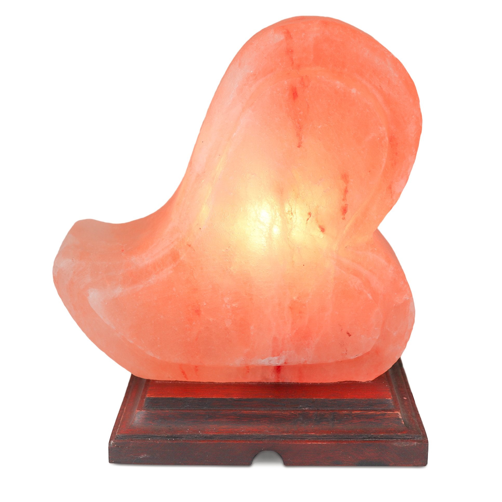 Himalayan Salt Heart Shape Lamp 6" - Himalayan Secrets™