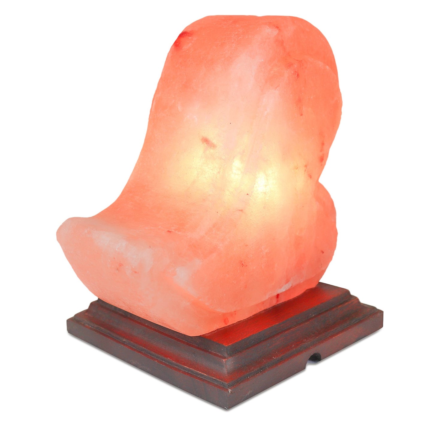 Himalayan Salt Heart Shape Lamp 6" - Himalayan Secrets™