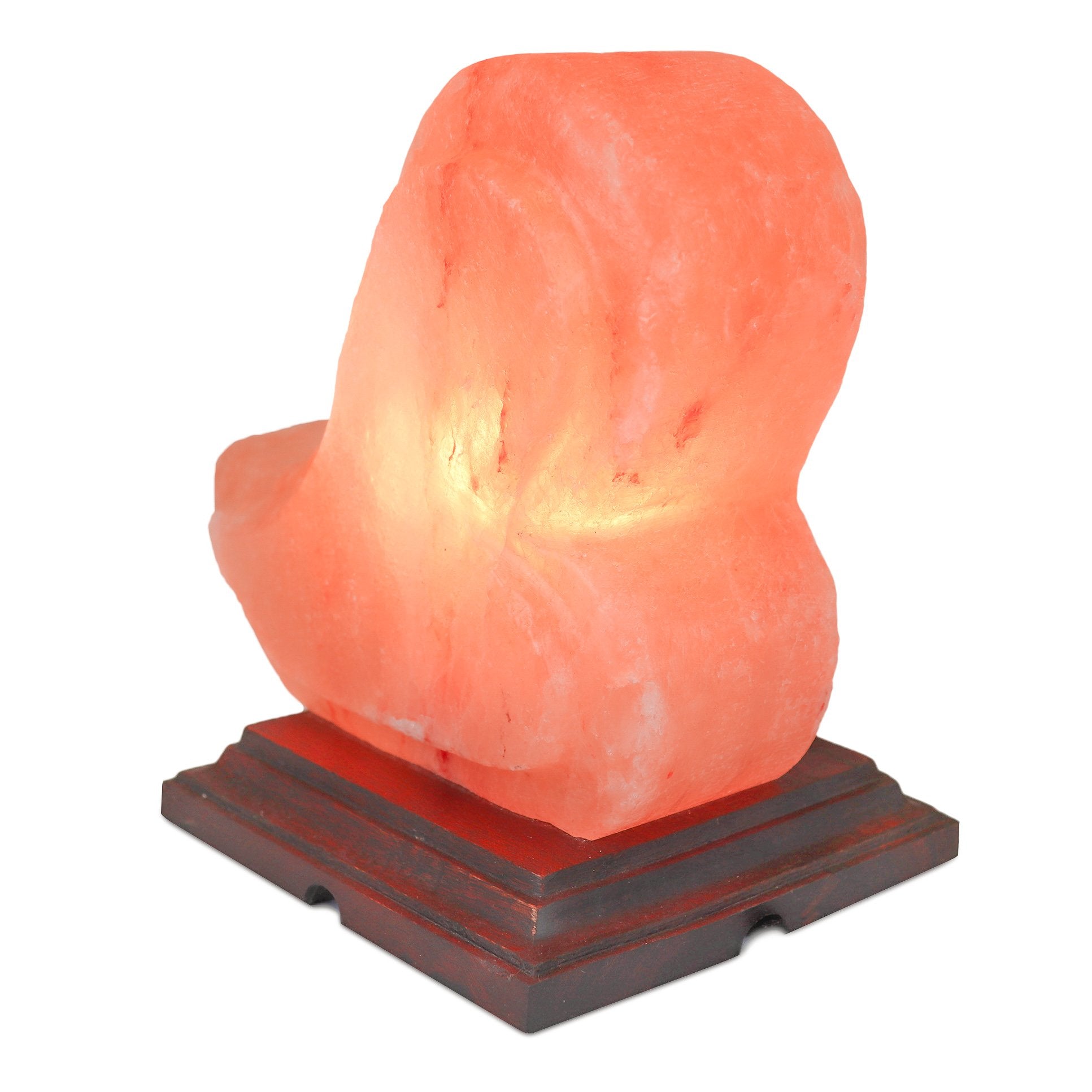 Himalayan Salt Heart Shape Lamp 6" - Himalayan Secrets™