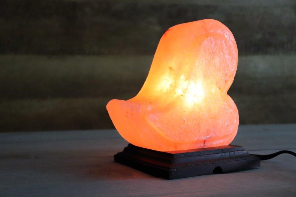Himalayan Salt Heart Shape Lamp 6" - Himalayan Secrets™