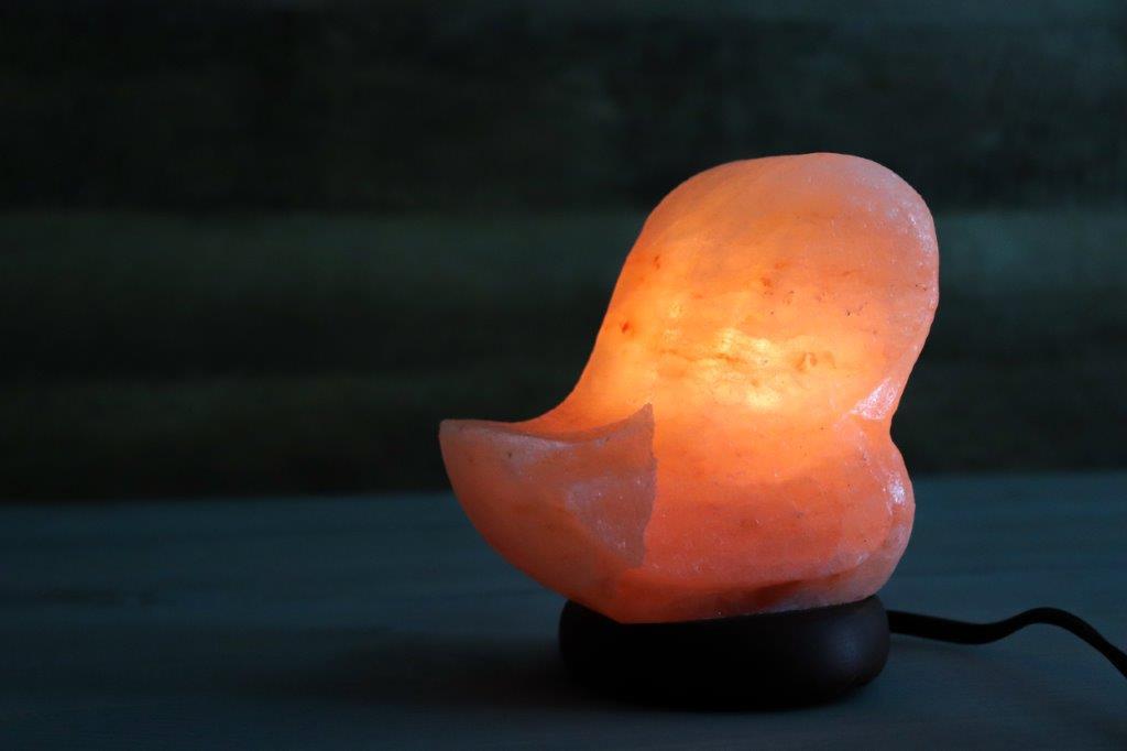Himalayan Salt Heart Shape Lamp 5" - Himalayan Secrets™