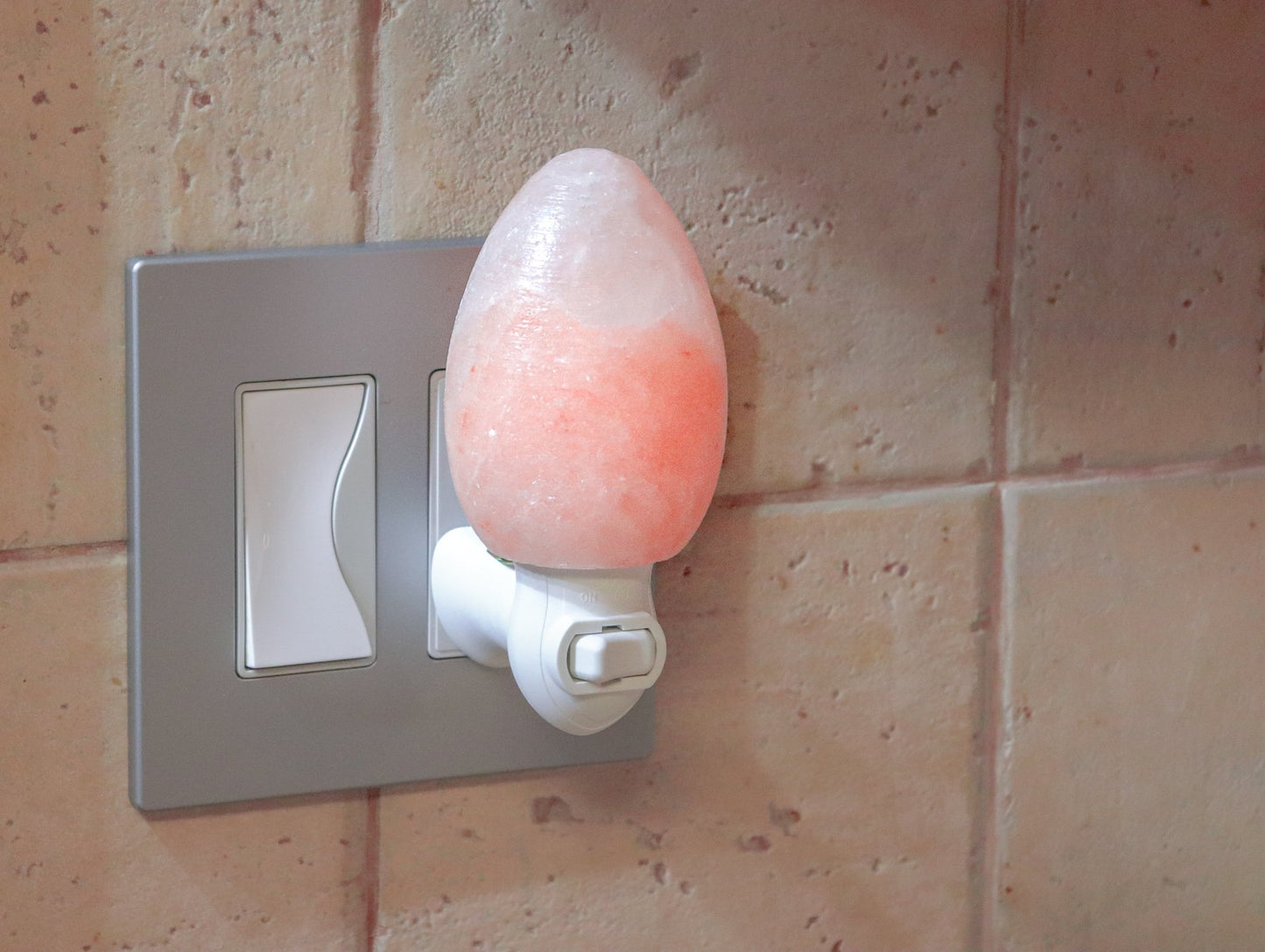 Egg Shape Himalayan Salt Night Light