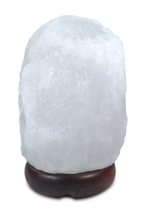 Natural White Himalayan Salt Lamp 5-8 Lbs