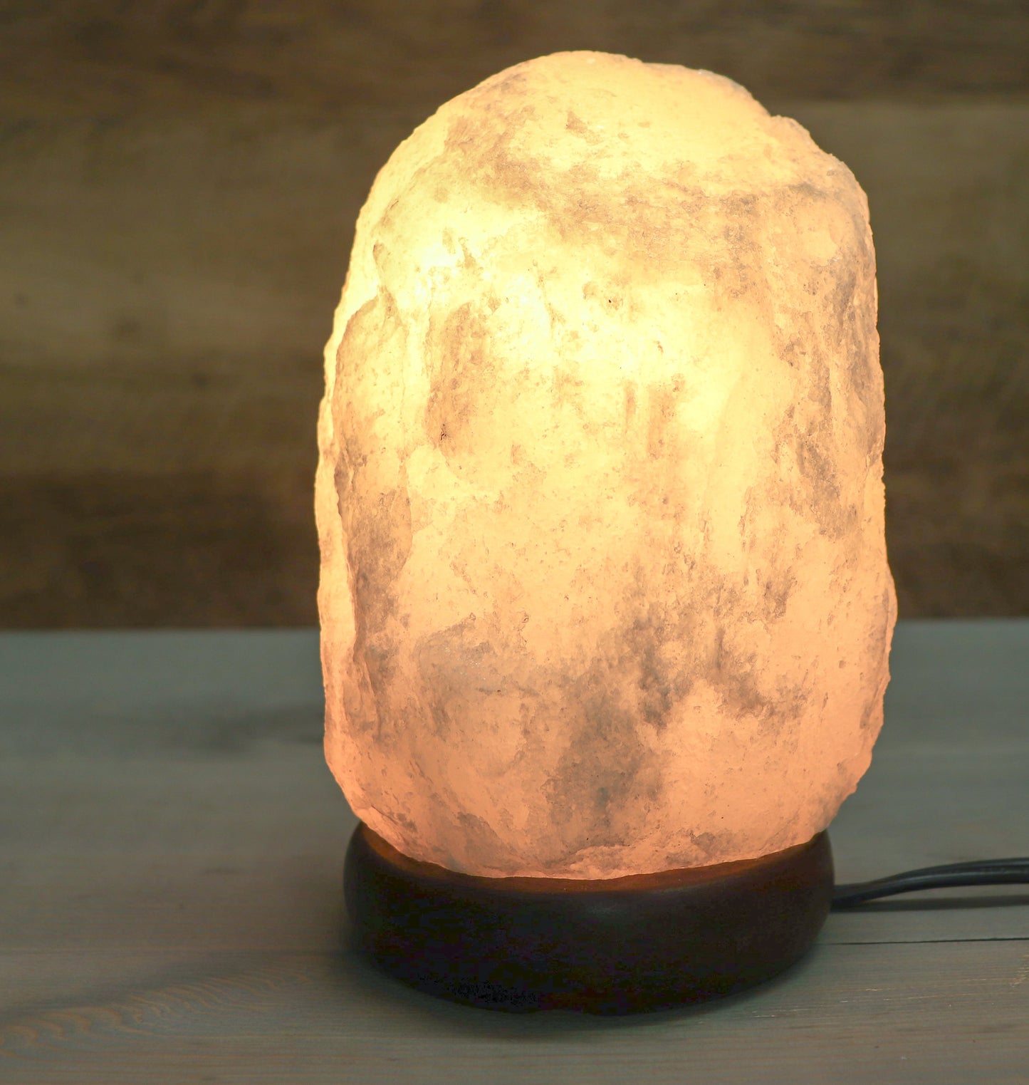 Natural White Himalayan Salt Lamp 5-8 Lbs