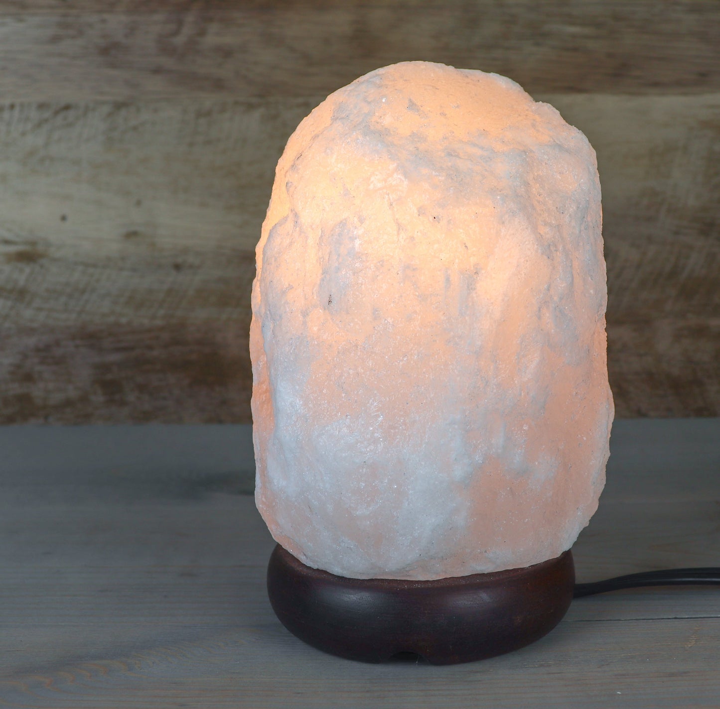 Natural White Himalayan Salt Lamp 5-8 Lbs