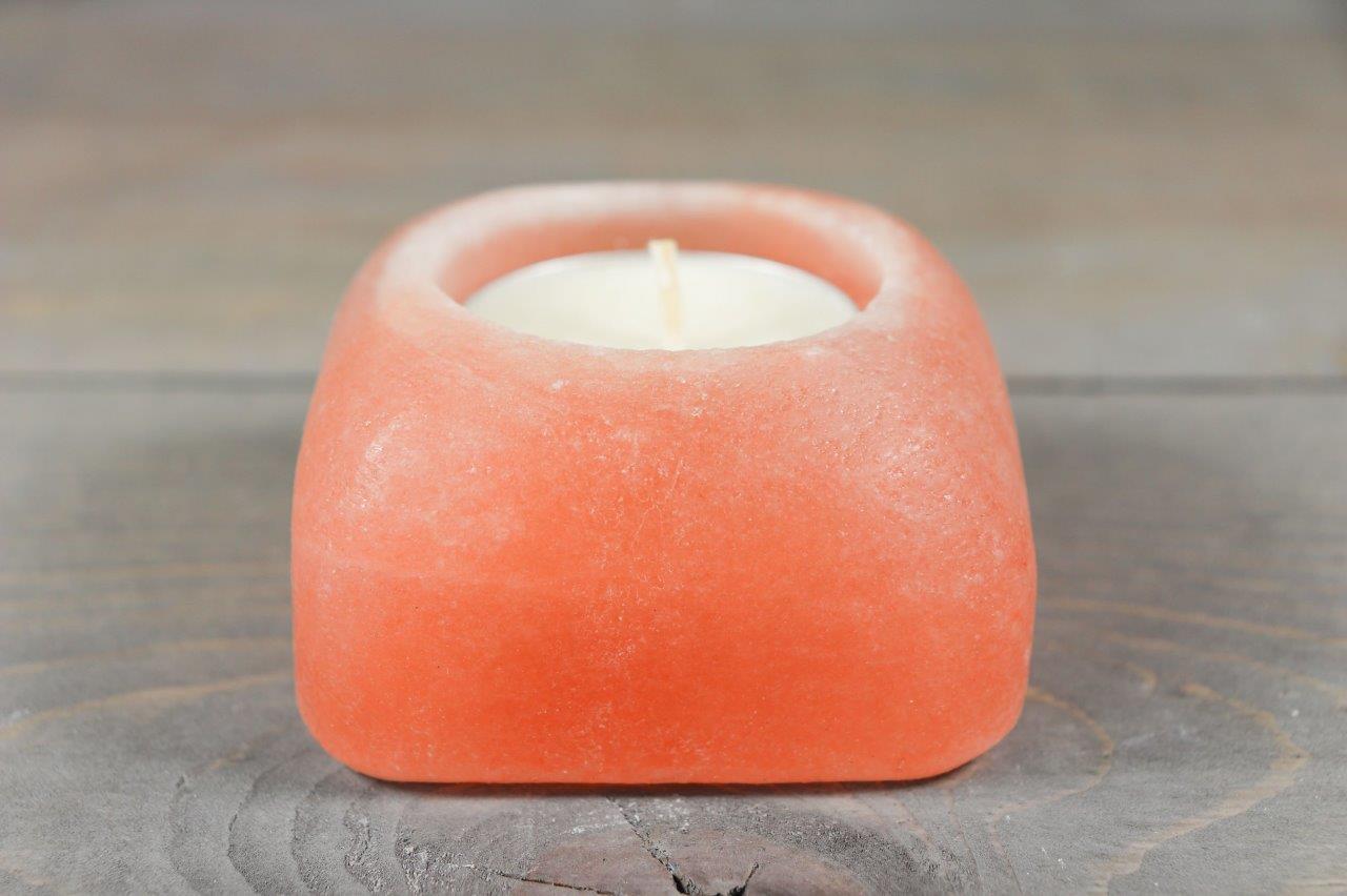 Himalayan Salt Square Shape Tealight 2.5"