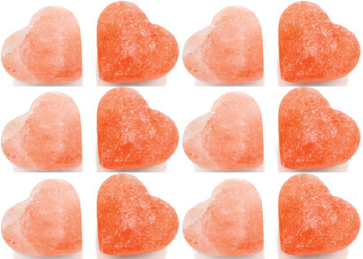 Heart Stone (Small) 2.5x2.5x1.5 inch - Pack of 12