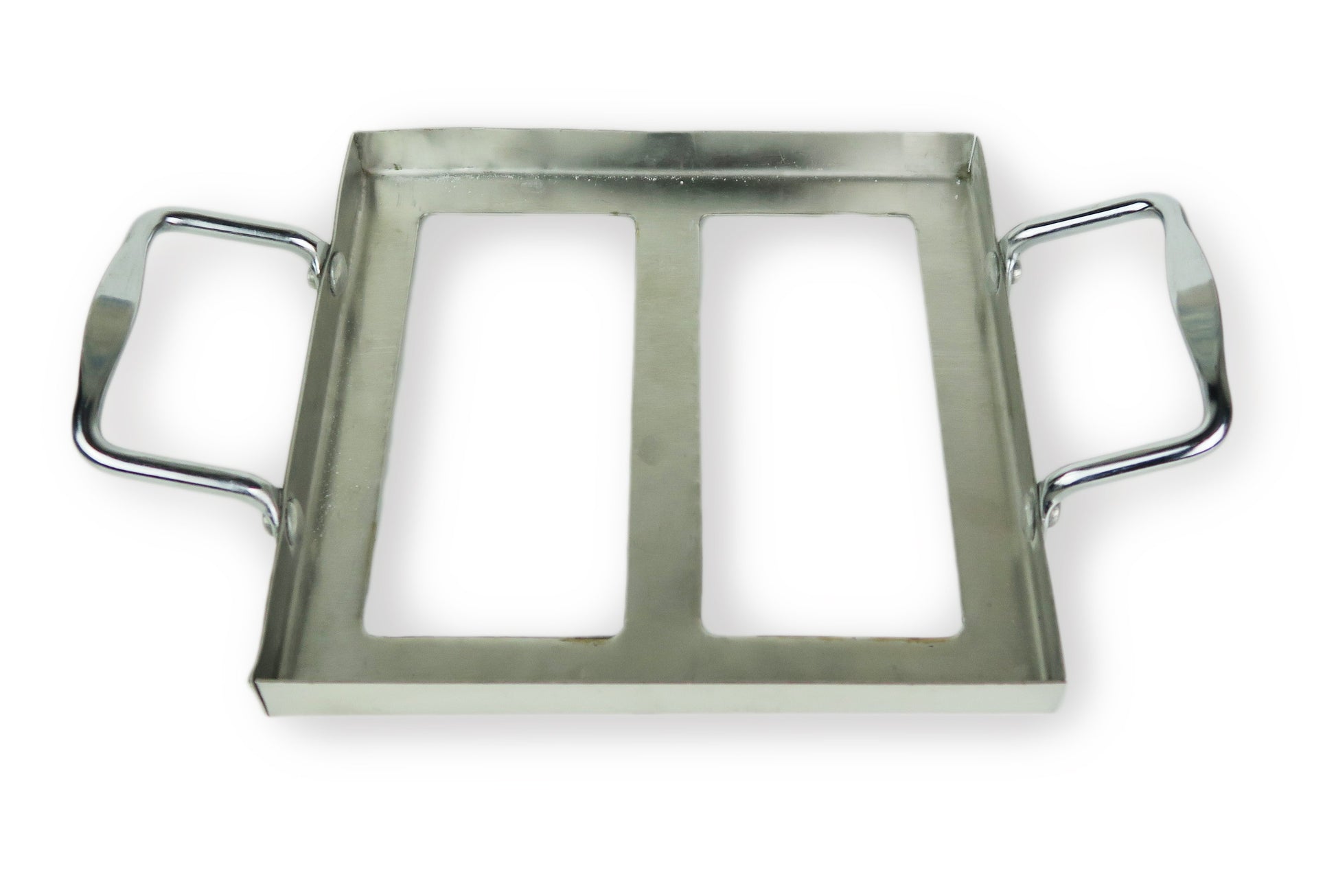 Himalayan Salt Cooking Block Stainless Steel Tray for 8" x 8" Blocks - Himalayan Secrets™