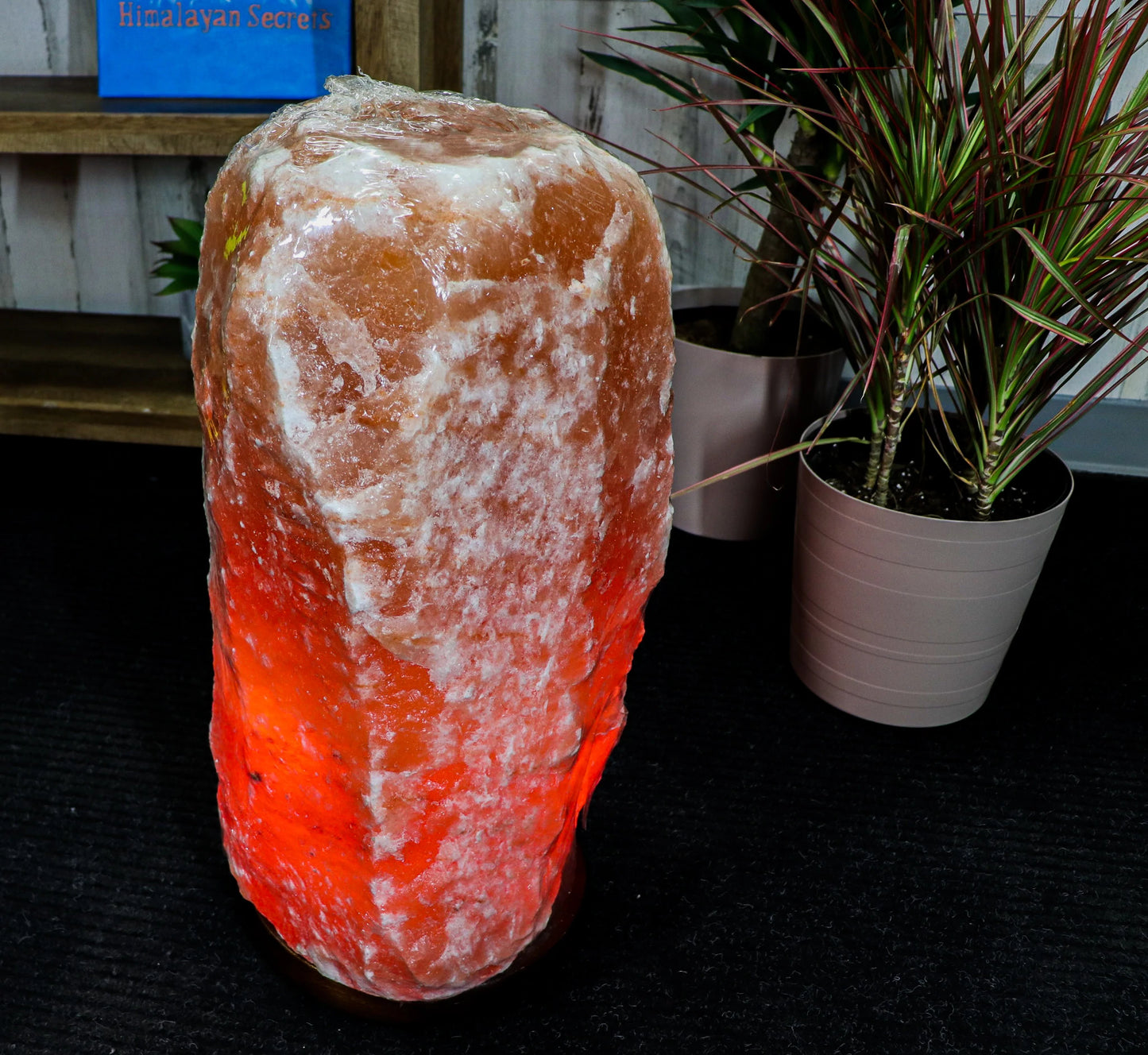 NATURAL PINK HIMALAYAN SALT LAMP 132-154 LBS