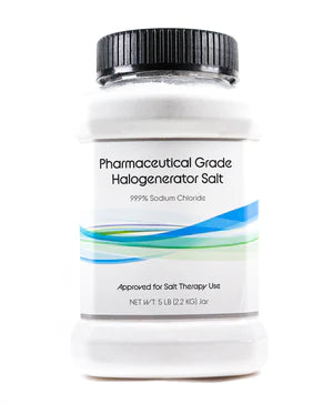 PHARMACEUTICAL GRADE SALT FOR HALO GENERATORS-2.25 kgs (5 lbs) JAR