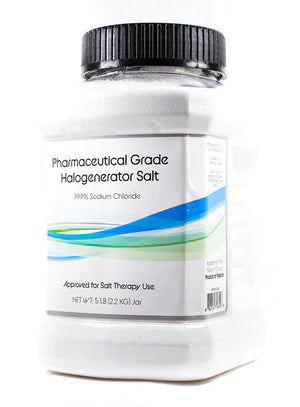 PHARMACEUTICAL GRADE SALT FOR HALO GENERATORS-2.25 kgs (5 lbs) JAR