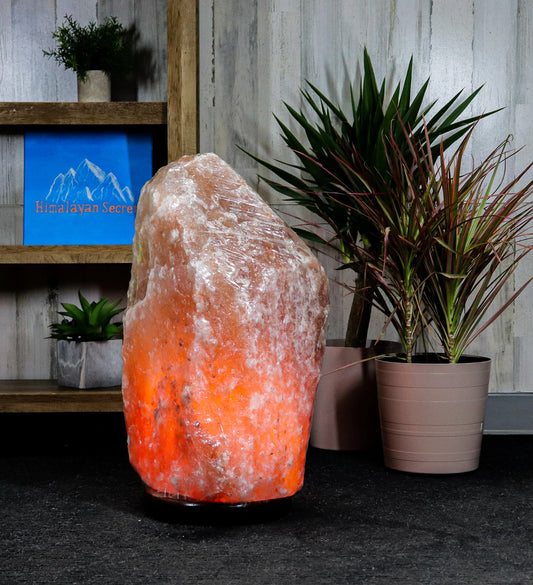 NATURAL PINK HIMALAYAN SALT LAMP 177-199 LBS