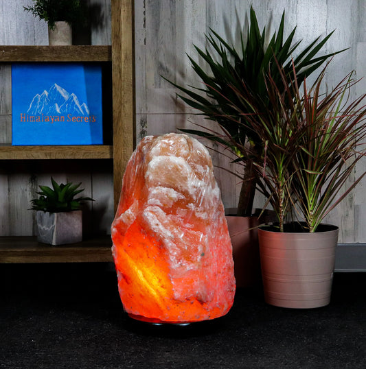 NATURAL PINK HIMALAYAN SALT LAMP 110-132 LBS