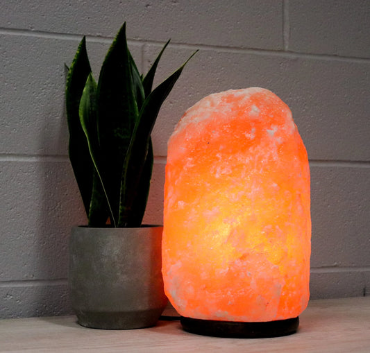 NATURAL PINK HIMALAYAN SALT LAMP 33-44 LBS