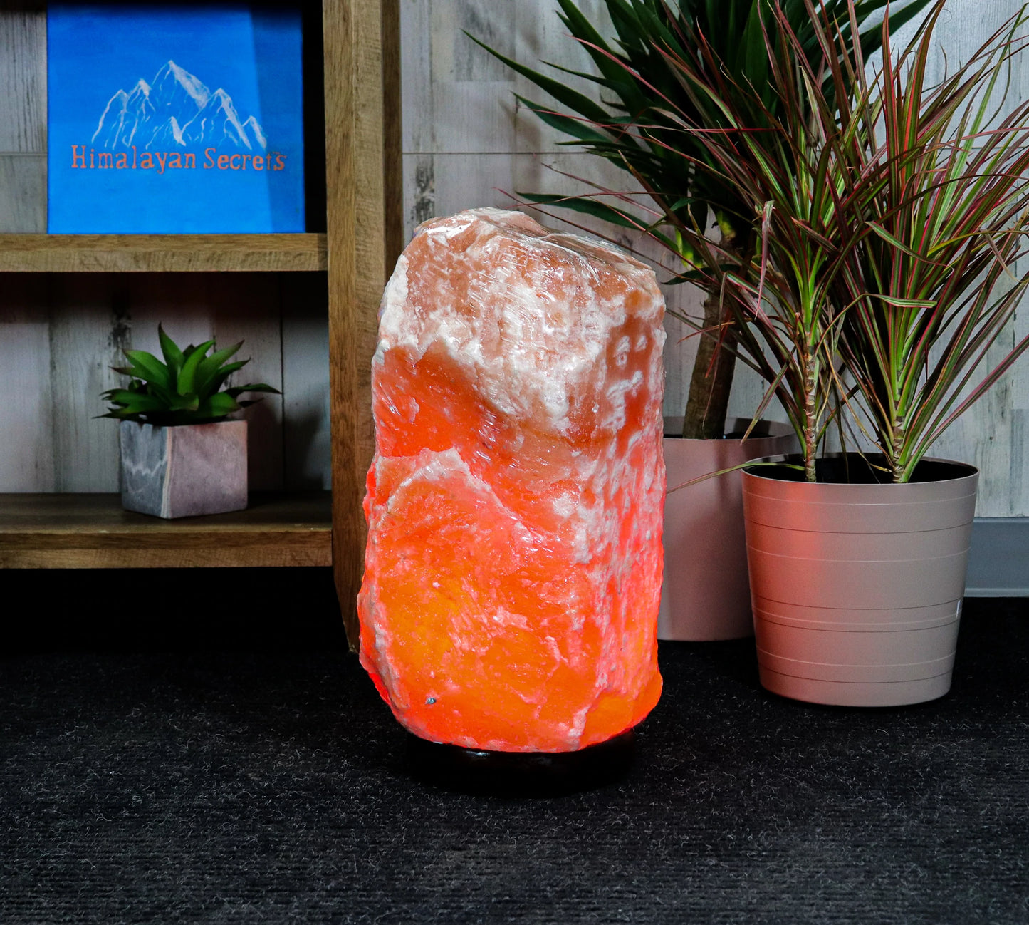 NATURAL PINK HIMALAYAN SALT LAMP 88-110 LBS