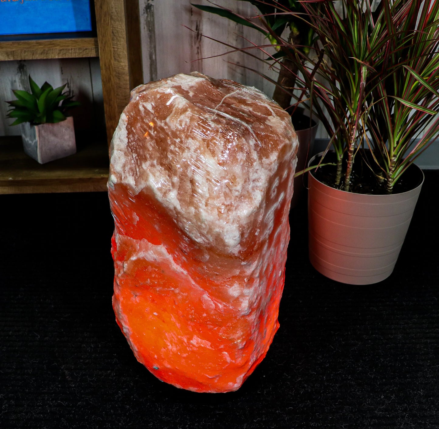 NATURAL PINK HIMALAYAN SALT LAMP 88-110 LBS