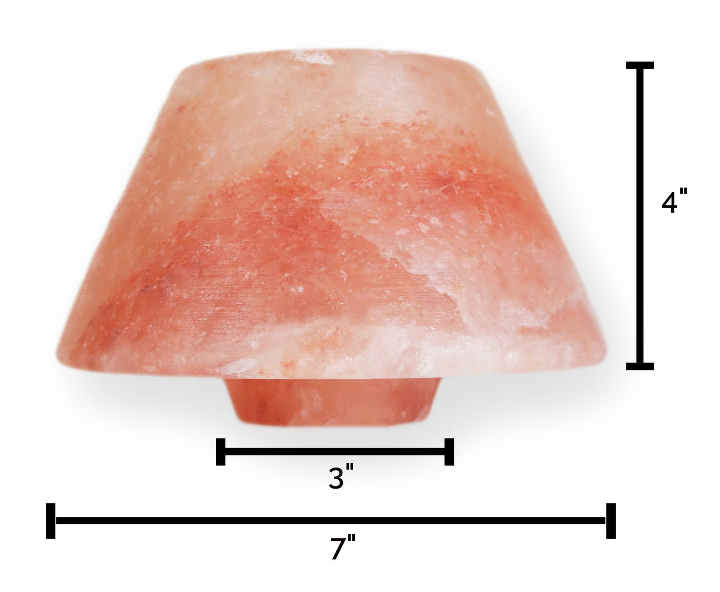 Himalayan Salt Shade for Candle Jars - Himalayan Secrets™