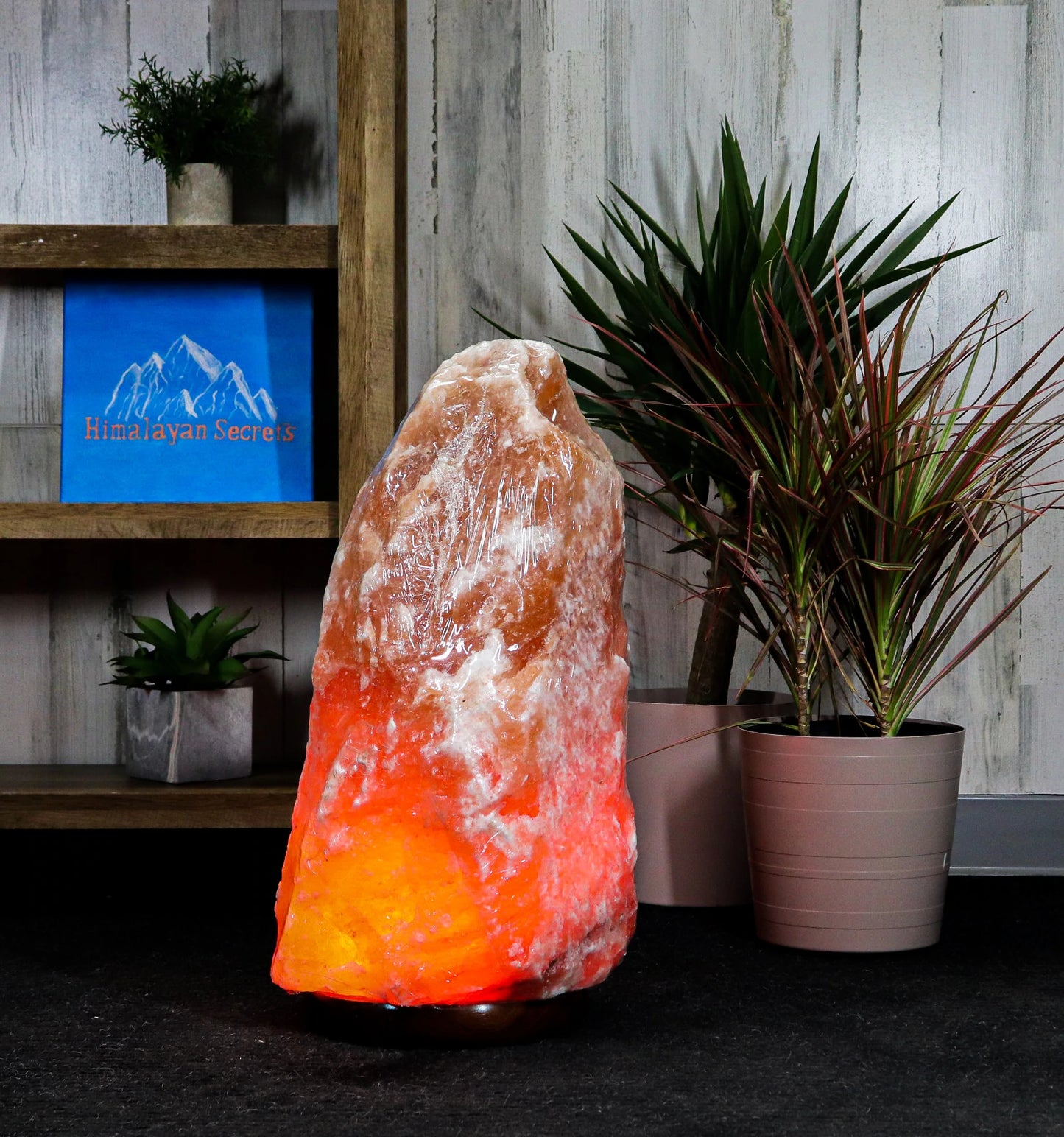 NATURAL PINK HIMALAYAN SALT LAMP 154-177 LBS