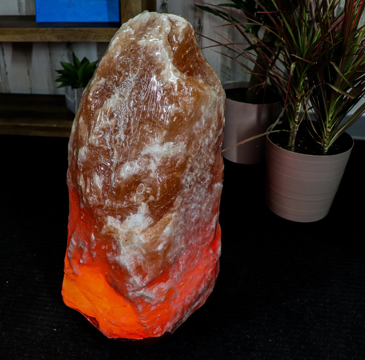 NATURAL PINK HIMALAYAN SALT LAMP 154-177 LBS